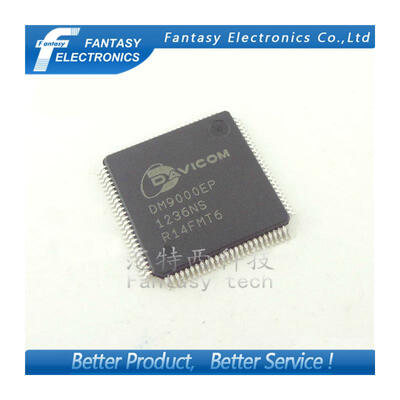 

5PCS DM9000EP LQFP DM9000 QFP Ethernet Controller with General Processor Interface new and original IC free shipping