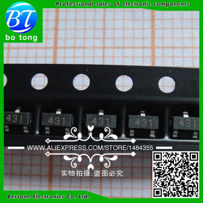 

Free shipping 200PCS/lot SMD TL431A TL431 431 SOT-23 SMD Transistor