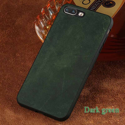 

LANGSIDI натуральный кожаный чехол для iPhone 7 Plus Case Vintage Crazy skin skin All-inculsive Cover