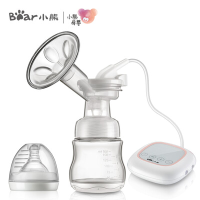 

Bear Bear Electric breast pump Lithium battery Rechargeable 8-speed adjustable breast pump Smart touch belt Massage breast pump XNQ-A02F1