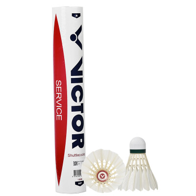 

Victor Victory Golden Special Customized 77 Speed ​​Red Practice Level Badminton Stable Resistance Badminton 12 Pack