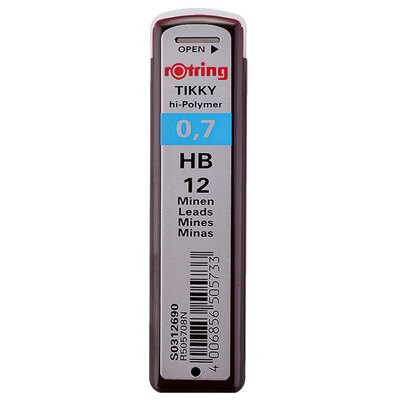 

Red ring Rotring lead HB 07mm