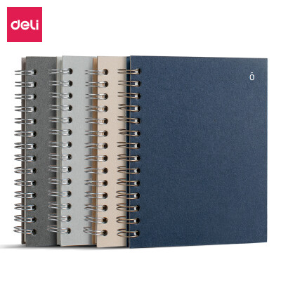 

Deli deli 64K70 sheets of zero series special paper coils this spiral hard copy notebook notebook GL6480