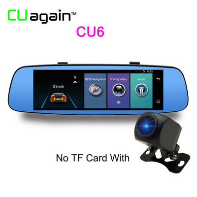 

CU6 Smart Dash Cam 4G DVR 8 Car GPS Android Mirror Camera Wifi ADAS Bluetooth Video Recorder Touch Screen DVR Carro