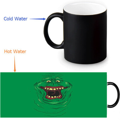 

Приманки-приманки Slimer Morphing Mug Color Change Чашка чая Волшебная молочная кружка для кофе