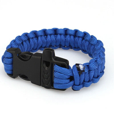 

Outdoors Survival Rope 550 Paracord Escape Emergency Bracelet Wristband Bracelet