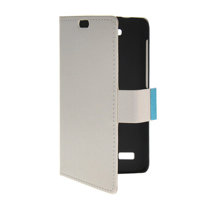 

MOONCASE Slim Leather Side Flip Wallet Card Slot Pouch with Kickstand Shell Back чехол для Huawei Honor Holly White