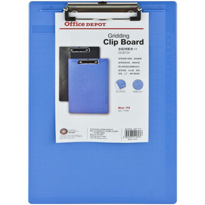 

Office Depot Coordinate Board Clamps / Clips / Clamps / Folders / Report Holder A4 Blue GCB724