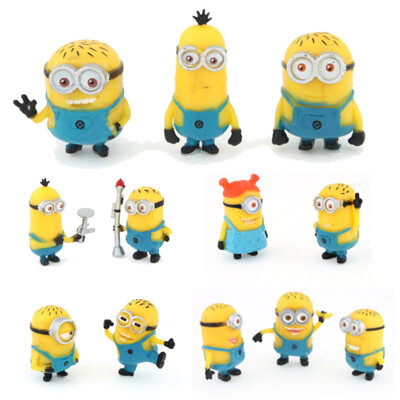 

MyMei 1 set 12PCS/Set Despicable Me 2 Minions Figure Toy Retail 96408