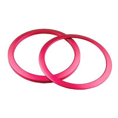 

Ryanstar Racing 4pcs Interior Sound Speaker Trim Ring Covers sticker Fit For BM*W 3 Series 316i 320i 328i 335i F30 F35