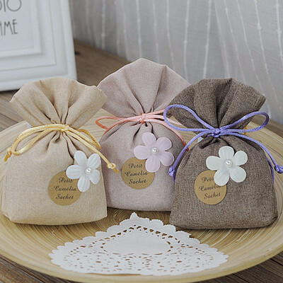 

Car Dried flowers Aromatherapy Pack Wardrobe Household Gardenia Scented Bag 45g6pack