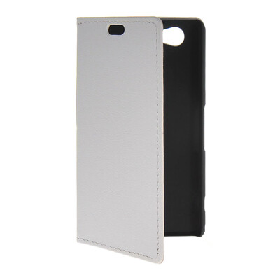 

MOONCASE Slim Leather Flip Wallet Card Pouch with Kickstand Shell Back ЧЕХОЛ ДЛЯ Sony Xperia A2 White