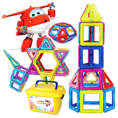 

Audi Diamonds (AULDEY) 200 sets of super Fei Xia Variety pull three-dimensional fight puzzle children building blocks magnetic bui