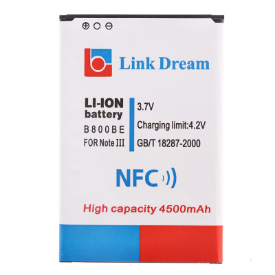 

4500mAh 3.7V Mobile Phone Li-ion Battery For Samsung Galaxy Note III / N9000 / N9005 / N9002 / N900 / N900A With NFC Fun