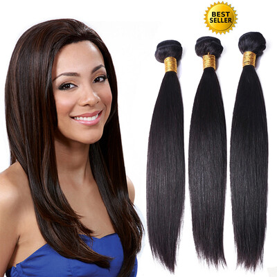 

Protea 8A Brazilian Straight Hair Bundles Virgin Straight Hair Unprocessed Brazilian Human Hair Weave Extensions