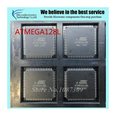 

10PCS free shipping ATMEGA128 ATMEGA128L ATMEGA128L-8AU TQFP-64 8-bit Microcontrollers - MCU 128kB Flash 4kB EEPROM 53 I/O Pins