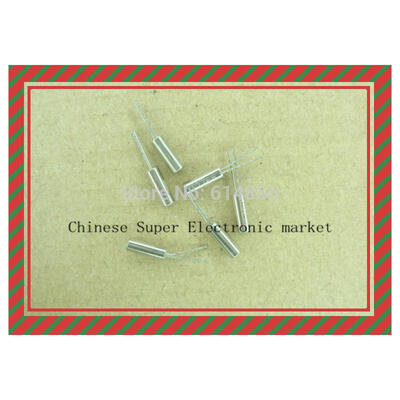 

50PCS 32.768 kHz 32.768k Hz Crystal Oscillator 3 x 8 mm Cylinder