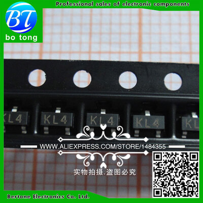 

Free Shipping 200pcslot BAT54SLT1G Mark code KL4 BAT54S SOT-23 100new Good quality
