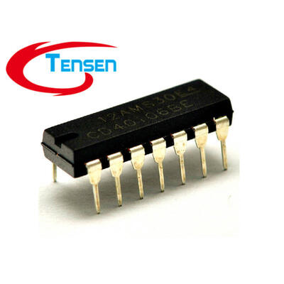 

10Pcs/Lot CD40106BE HCF40106 HEF40106 Hex inverting Schmitt trigger DIP-14 CD Digital IC
