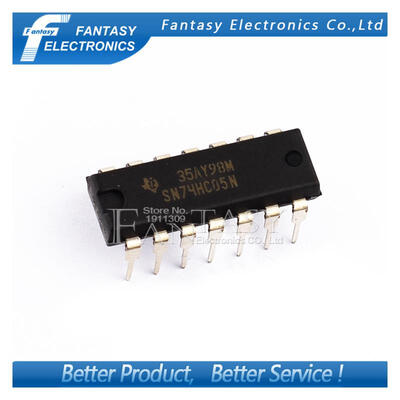 

10PCS SN74HC05N DIP14 SN74HC05 DIP 74HC05 new and original IC free shipping