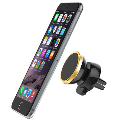 

Chuan car car universal mobile phone bracket magnetic mobile phone bracket outlet phone bracket multi-function magnetic mobile phone holder gold CF-5001