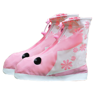 

Many beautiful recall non-slip thick wear-resistant childrens rain boots set boys&girls shoes sets waterproof rain boots rainy days rain shoes set pink rabbit  code