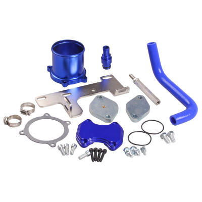 

Ryanstar Aluminum EGR Cooler/Throttle Valve Delete Kit Fits For 10-14 Dodge Ram 6.7L Diesel