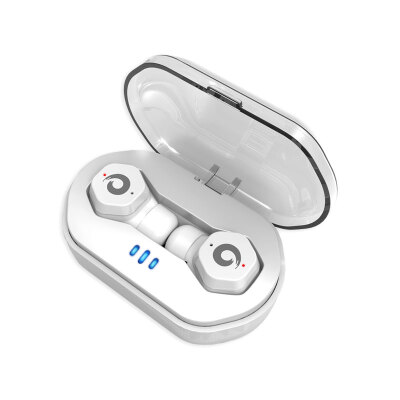 

Modern HYUNDAI F8 Bluetooth headset wireless sports ears mini stealth in-ear bass waterproof noise reduction business touch version mobile phone universal whi