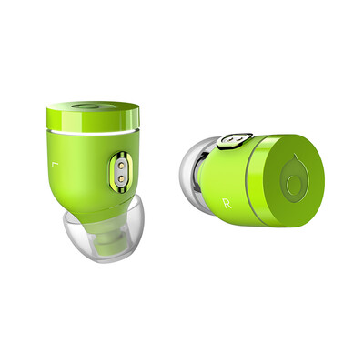 

Воздух by crazybaby (NANO) сумасшедший мальчик красочный реальный bluetooth спортивный наушник в ухе Hi-Fi звонок наушники светло-зеленый