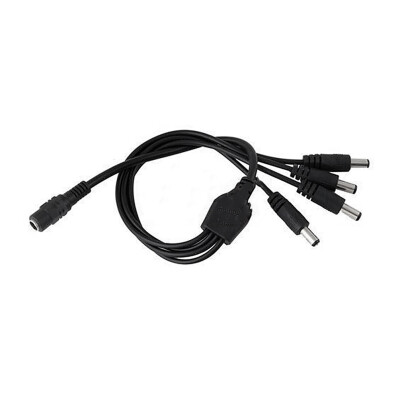 

1 Female to 4 Male DC Power Splitter Cable for CCTV Security Camera ER VIC