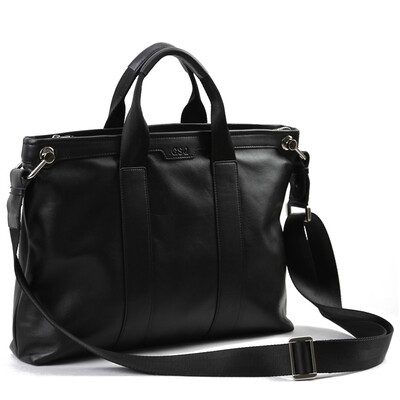 

GSQ Gu Siqi cowhide мужчины сумка бизнес случайный портфель мужчин сумка плеча Сумка 101-1 черный