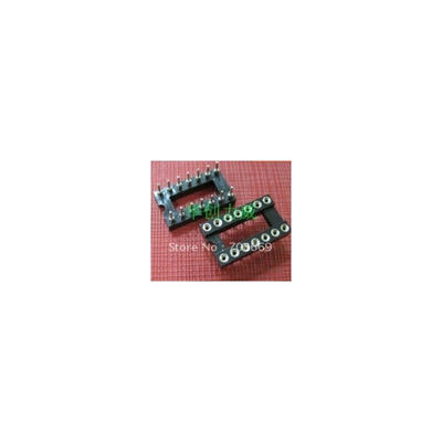 

50pcs 14 Pin 2.54mm DIP SIP Round IC Sockets Adaptor Solder Type