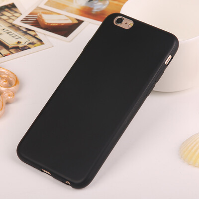 

Модные Простые однотонные Цвет матовый Мягкие TPU Тонкий задняя крышка для Apple iPhone 5 5s se 6 6S Телефонные Чехлы силиконовые