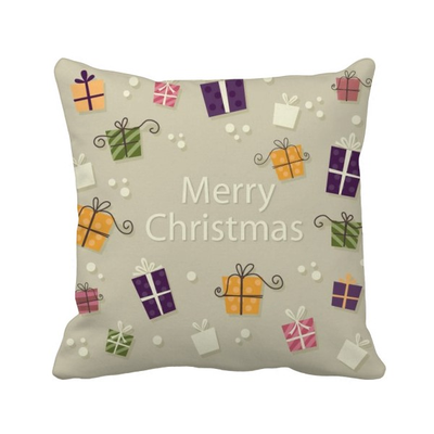 

Christmas Gift Merry Christmas Festival Square Throw Pillow Insert Cushion Cover Home Sofa Decor Gift
