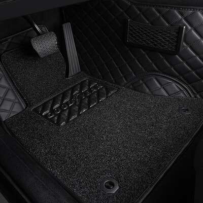 

Warehouse mats Goodyear Car foot mats full circle double pad 2012-2016 Volkswagen Tiguan special foot pad fly series black