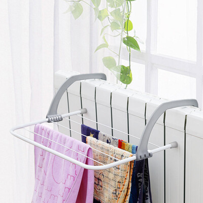 

Pinmai hanger folding multi-purpose drying rack indoor outdoor balcony drying rack telescopic clothes pole folding drying rack hanger 1