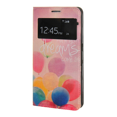 

MOONCASE Чехол для Samsung Галактики С6 тонкий флип кожаный бумажник карты и kickstand Чехол / А11