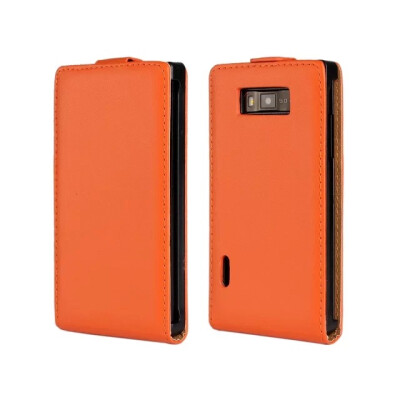 

MOONCASE Magnetic Closure Style Premium PU Leathe Top Flip Pouch Case Cover for LG Optimus L7 P700 P705