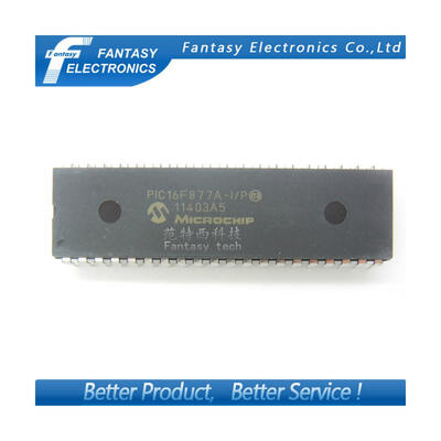 

10PCS PIC16F877A-IP DIP40 PIC16F877A DIP 16F887A Enhanced Flash Microcontrollers new&original IC free shipping