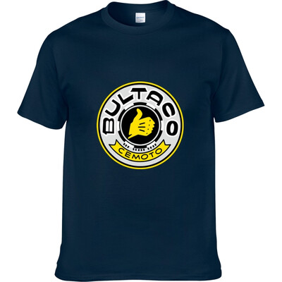 

BULTACO CEMOTO Dropshipping T Shirts for Men T Shirt Fashion Brand T Shirt Men Casual Short Sleeves The Punisher T-shirt Tshirt 10