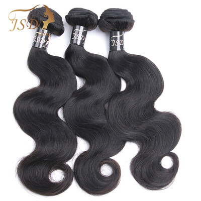 

JSDShine Hair Products 7A Brazilian Virgin Hair Body Wave 3 Bundles Unprocessed Human Hair Bundles Virgin Brazilian Hair Weave