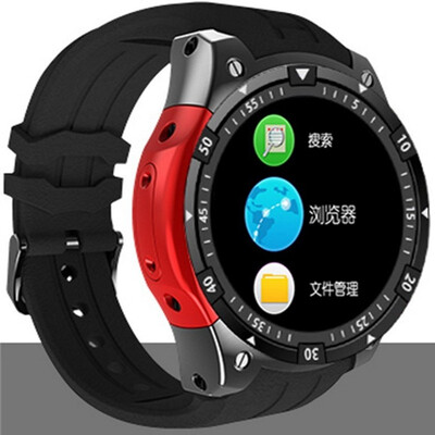 

Smart Watch IP67 водонепроницаемый сердечный ритм спортивный монитор круглый экран 3G Wi-Fi Bluetooth iOS Android 5.1 Bluetooth-камера браслет