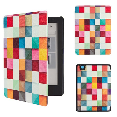 

Smart Magnetic cover case for 2017 Kobo aura H2O edition 2 68 water proof e-reader