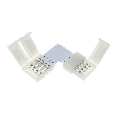 

RGB LED Strip Connector 4pin 10mm  Shape T Shape X Shape Free Welding Connector 5pcslot