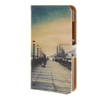 

MOONCASE Microsoft Lumia 532 случая Улицы Стиль кошелек кожаный флип Слот для карты Кронштейн обложка чехол A 05