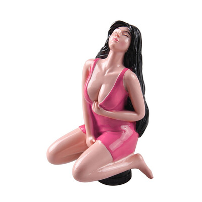 

Ryanstar Universal Manual Cool Sexy Girl Beauty Automatic Gear Shift Knob With 3 Rubber Adapters