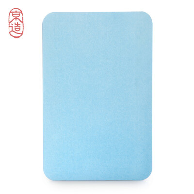 

Beijing made natural diatomaceous earth bathroom absorbent mat mat medium blue