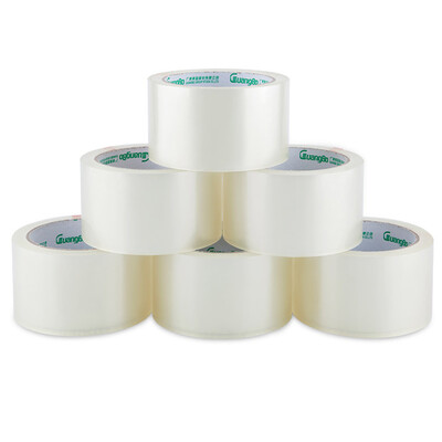 

GuangBo 6 package 55mm 150y transparent sealing tape tape office stationery FX-26