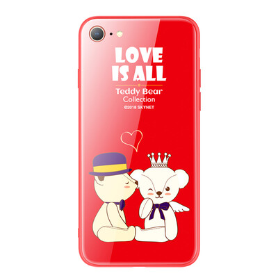 

Teddy Collectible Apple 8/7 Mobile Shell iPhone8 / 7 Стеклянная оболочка
