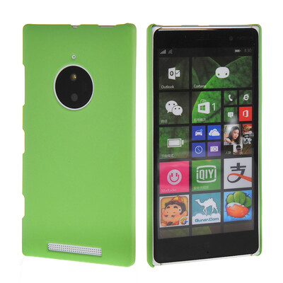 

MOONCASE Hard Rubberized Rubber Coating Devise Back ЧЕХОЛ ДЛЯ Nokia Lumia 830 Green